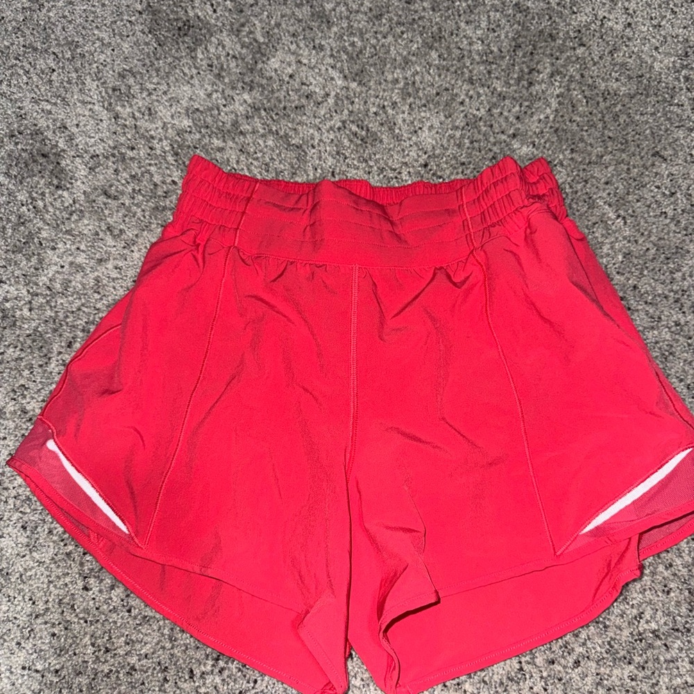 lululemon athletica hotty hot 4inch Women's Running Shorts